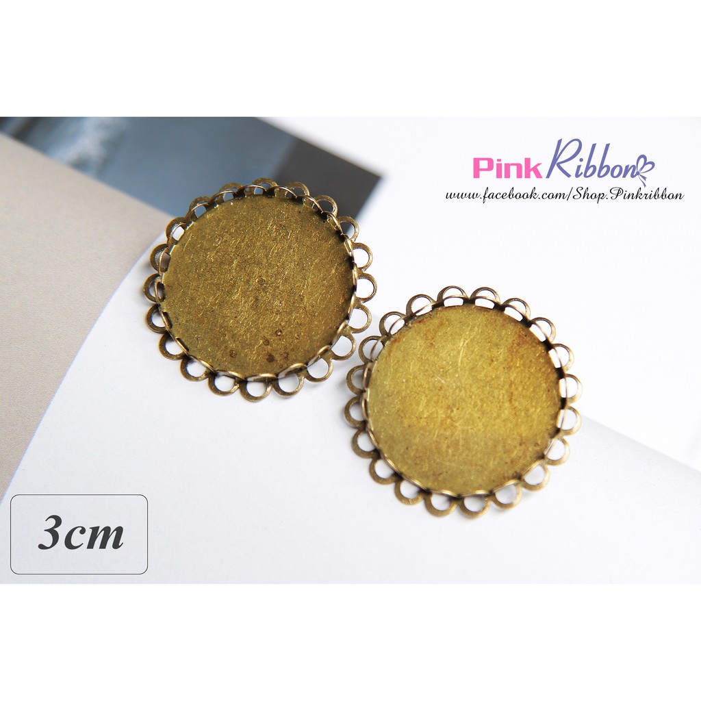 (Set 3c) - Cài áo đĩa đồng phong cách vintage