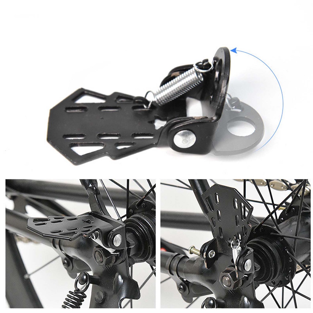 Để chân xe đạp