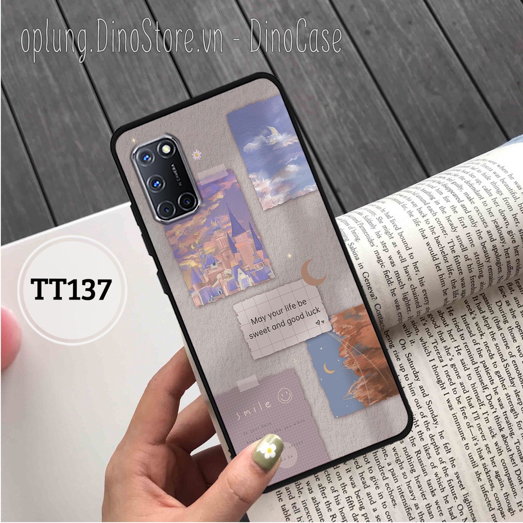 Ốp lưng Oppo A52/A92 - Oppo A32/A53 - Ốp điện thoại Oppo lưng cứng viền dẻo in hình vintage nhẹ nhàng dễ thương.