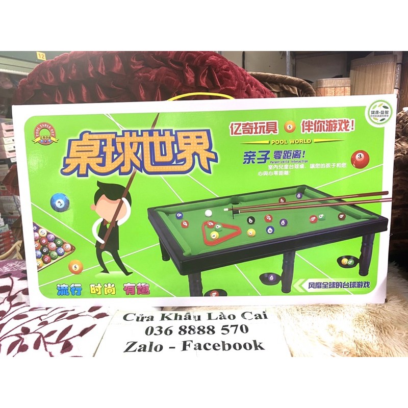 Bàn Bi-A cho bé -bàn bi a mini. lót nỉ cao cấp- kích thướccm