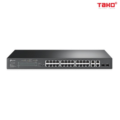 Bộ Chia Mạng, Thiết Bị Chuyển Mạch TL-SG3428MP, Switch 28 cổng Gigabit, 24 cổng PoE+