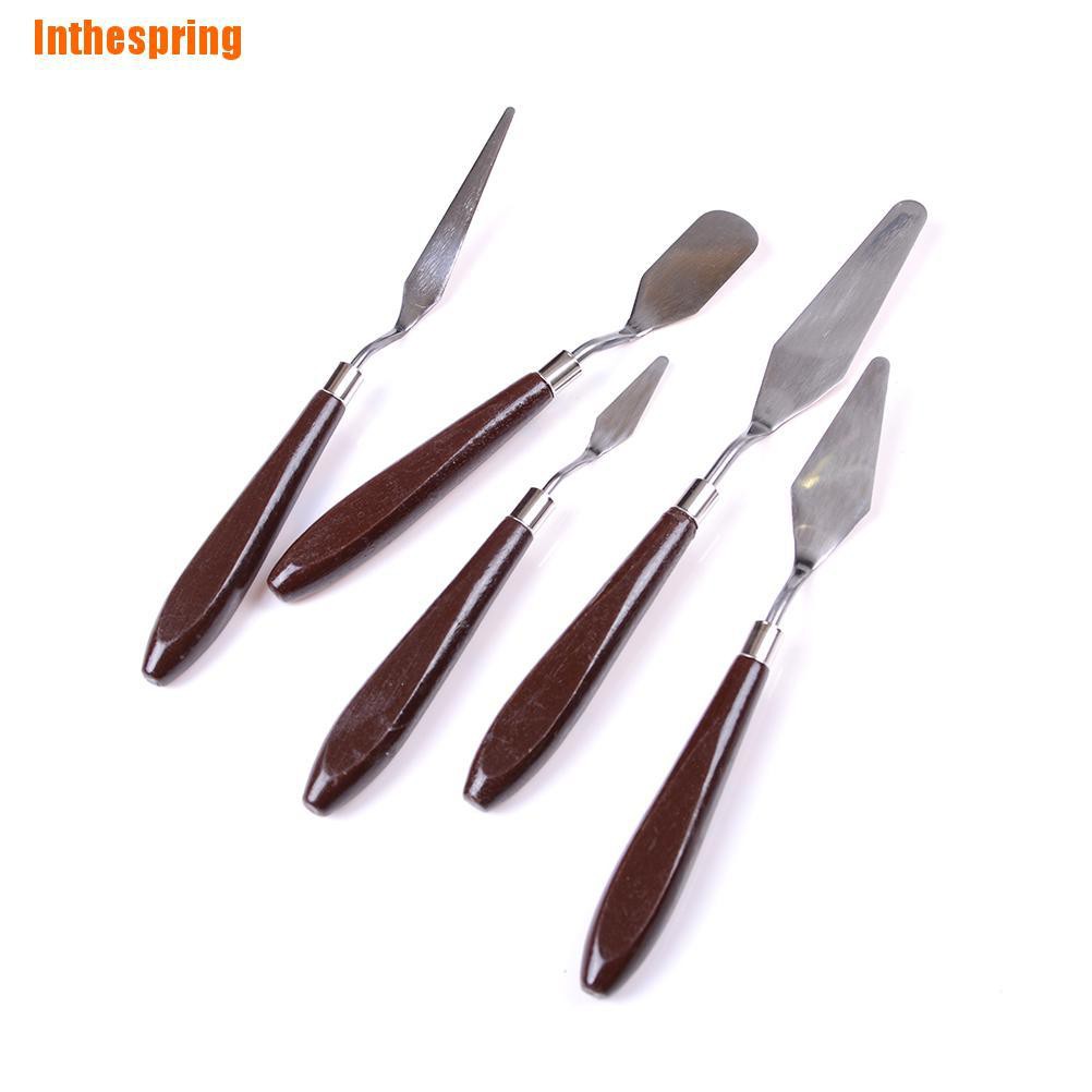 Bộ 5 Cây Trộn Màu Sắc Bằng Thép Không Gỉ