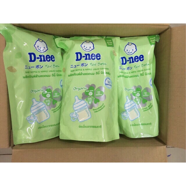 Nước rửa bình sữa Dnee organic