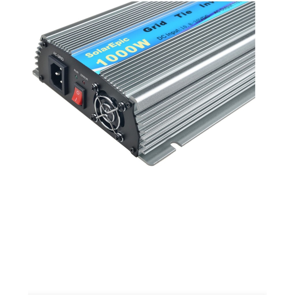 bộ hòa lưới , biến tần inverter hòa lưới 1000W  hòa lưới năng lượng mặt trời 10.8-30VDC