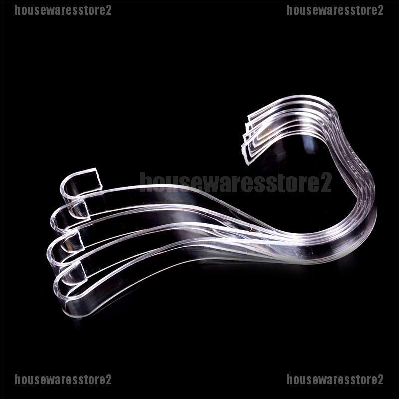 Bộ 4 Giá Nhựa Acrylic Trong Suốt Trưng Bày Giày Tiện Dụng