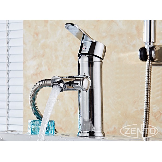 Bộ vòi chậu lavabo kết hợp sen tắm nóng lạnh Zento ZT2041