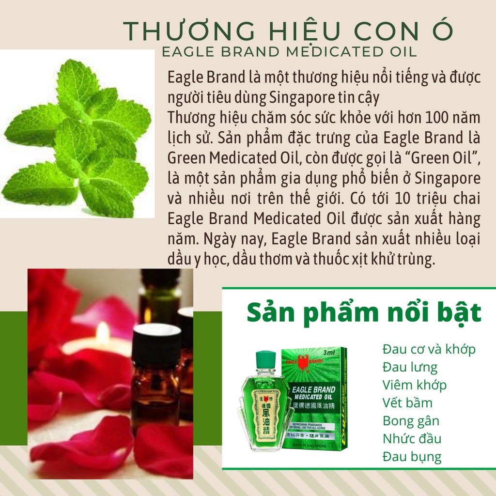 Ống Hít Mũi Hiệu Con Ó EAGLE BRAND NASAL INHALER 4g Giúp Giảm Nghẹt Mũi, Sổ Mũi, Làm Thông Mũi Dễ Thở