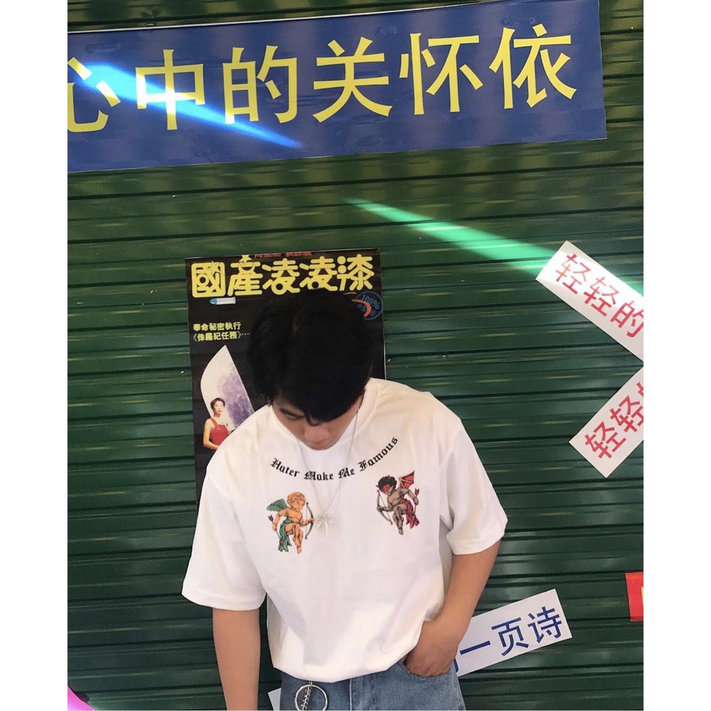 Áo Thun HATE.R Ulzzang Unisex 1hitshop | BigBuy360 - bigbuy360.vn