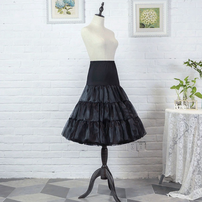 Chân Váy Lưới Vải Tuyn Lấp Lánh Phong Cách Vintage Cho Nữ
