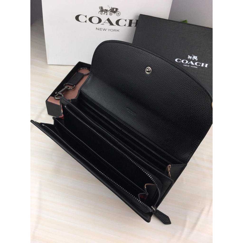 COACH Ví Dài Khóa Kéo Thời Trang Dành Cho Nữ F54022