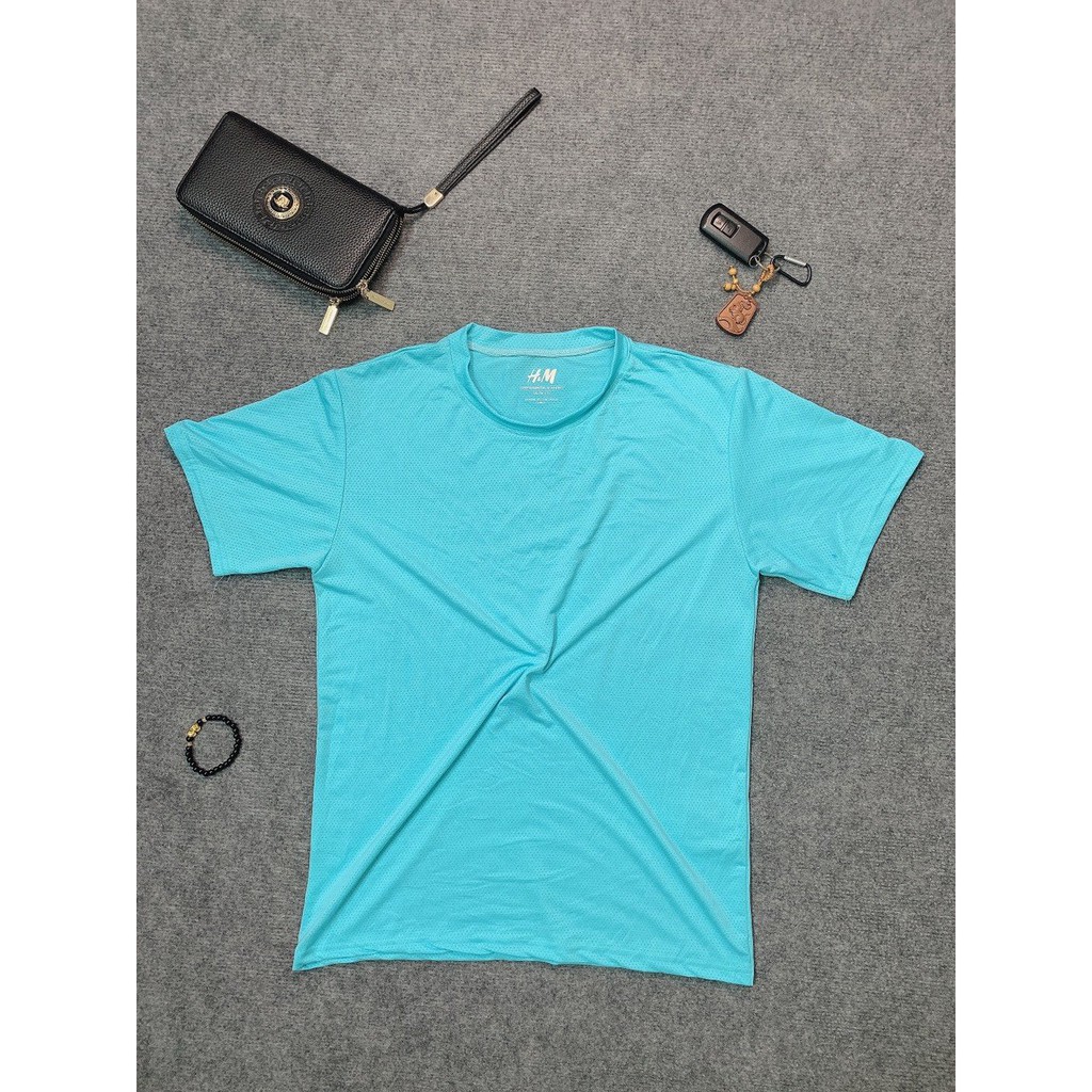 Áo cộc tay cho nam chất liệu thun lạnh mềm mịn 4 chiều thoáng mát 3 Màu Xanh Ngẫu Nhiên - TM06 | BigBuy360 - bigbuy360.vn