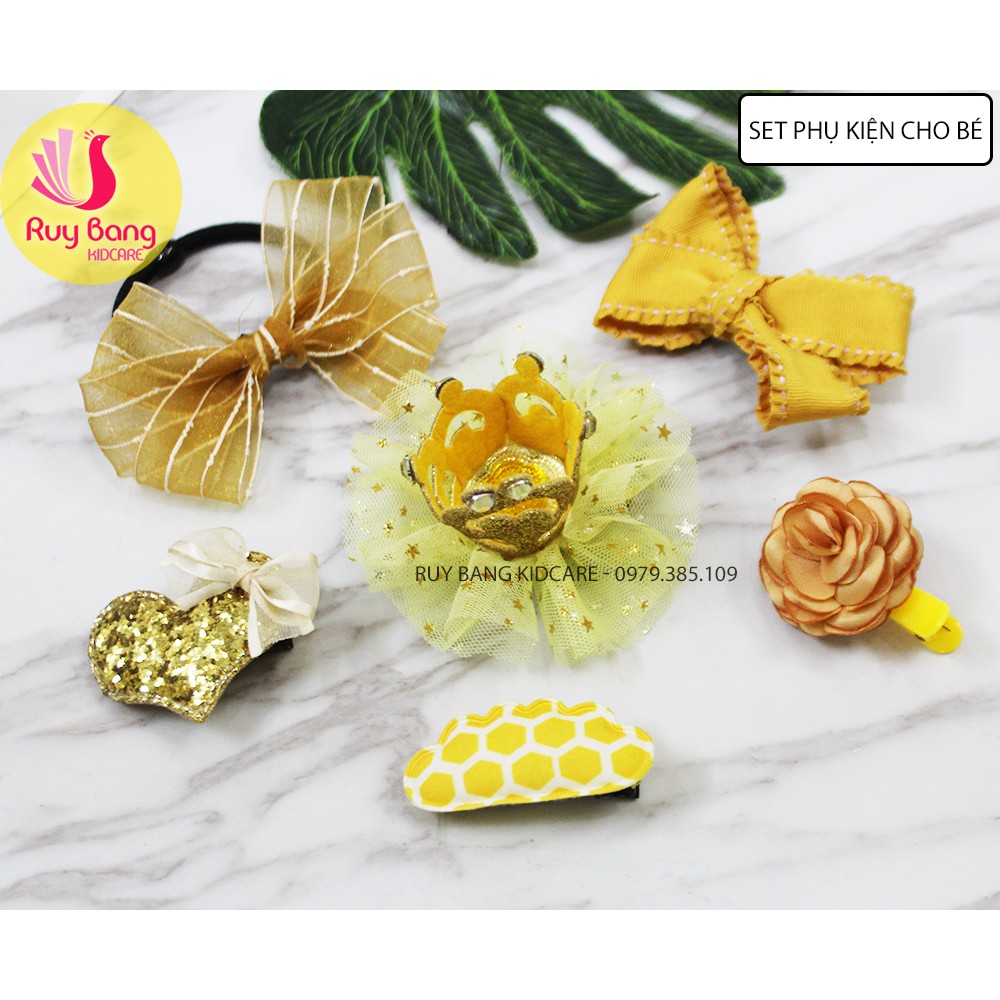 Set phụ kiện tóc cho bé