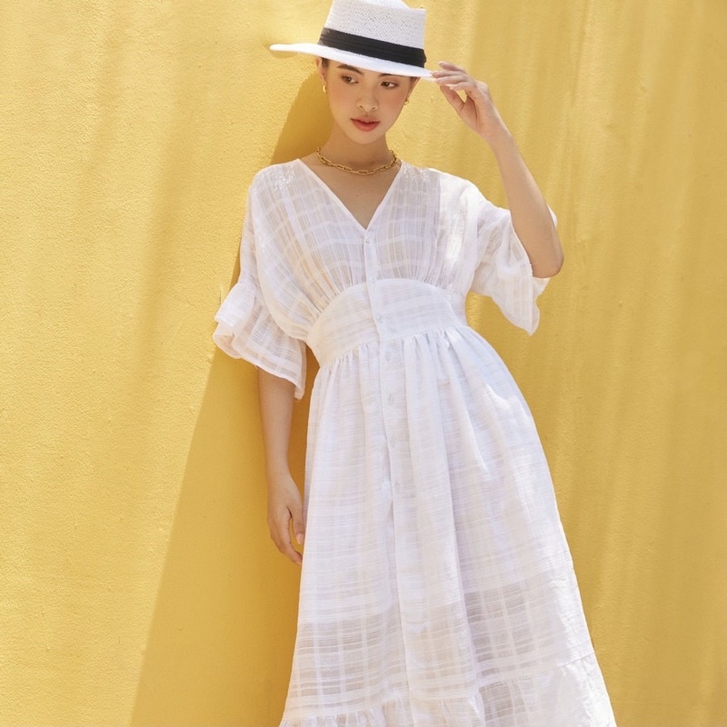 Thanh lý đầm maxi Dolly Dress size S của Dear em - 90%