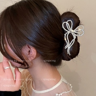 Kẹp càng cua nơ đính đá ngọc hàng thiết kế