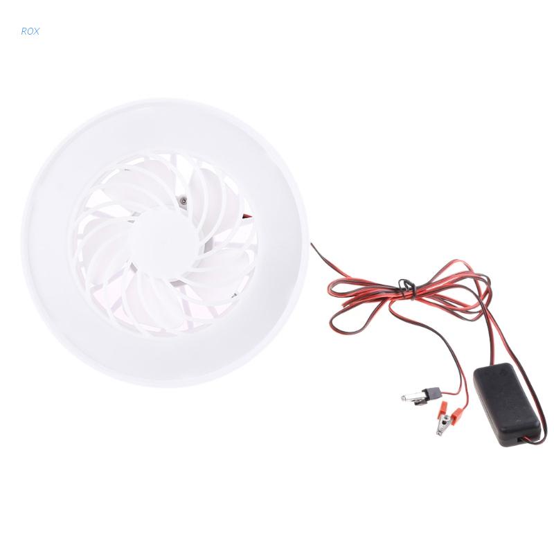 Quạt Trần 2 Trong 1 12V Tích Hợp Đèn LED Cho Hoạt Động Ngoài Trời