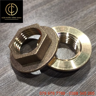 Tán đồng cố định vòi chén thau răng 21