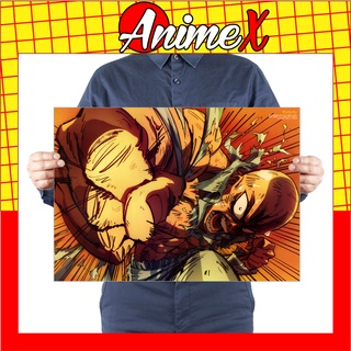 Poster Áp Phích A4 Hình Anime One Punch Man Saitama Có Sẵn Keo Trang Trí Nhà Cửa Phòng Học Phòng Ngủ By AnimeX