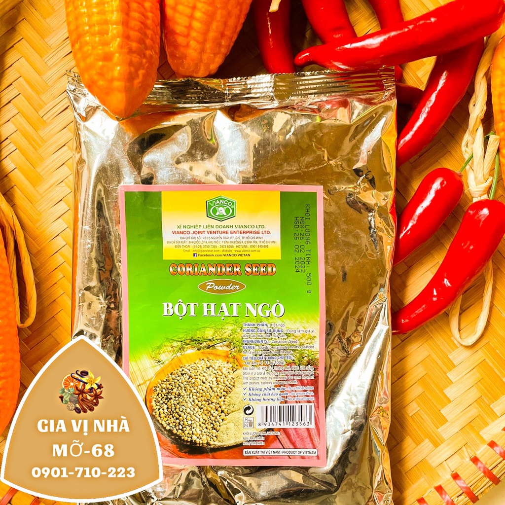 Bột hạt ngò Vinaco- 100gr( chiết )-500gr