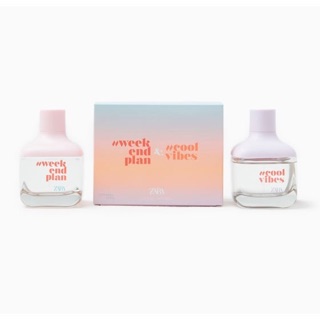 Nước hoa trẻ em Zara - Set 2 chai weekend plans & cool vibes 100ml