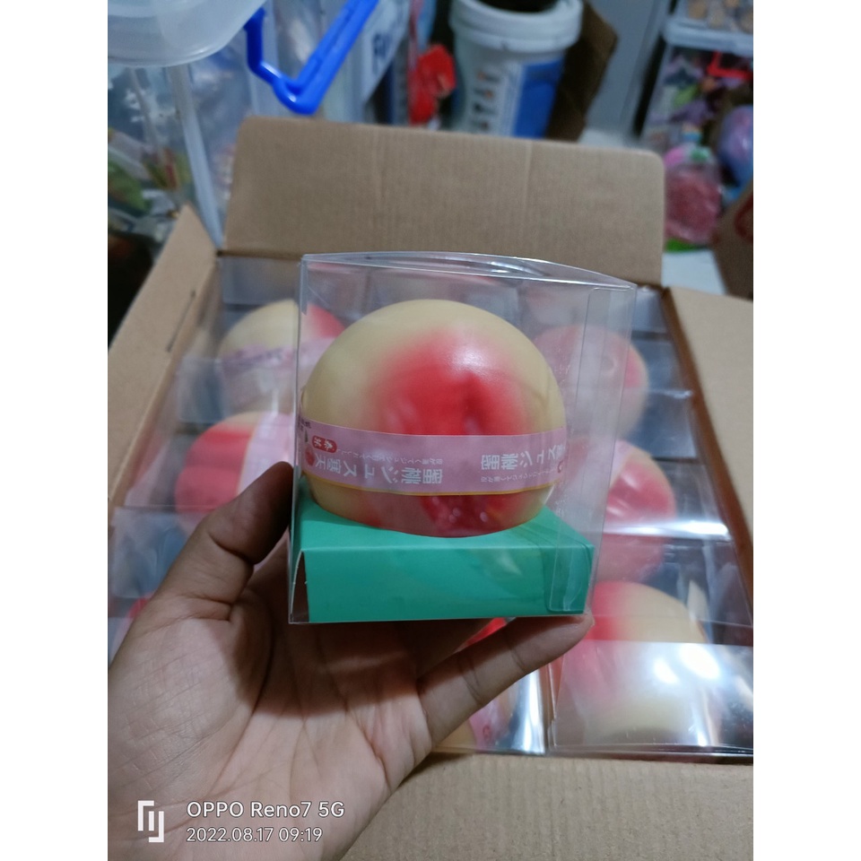 Combo 6 Quả thạch trái cây dưa lưới/ thạch dưa gang/ thạch đào/ thạch măng cụt hộp 108g