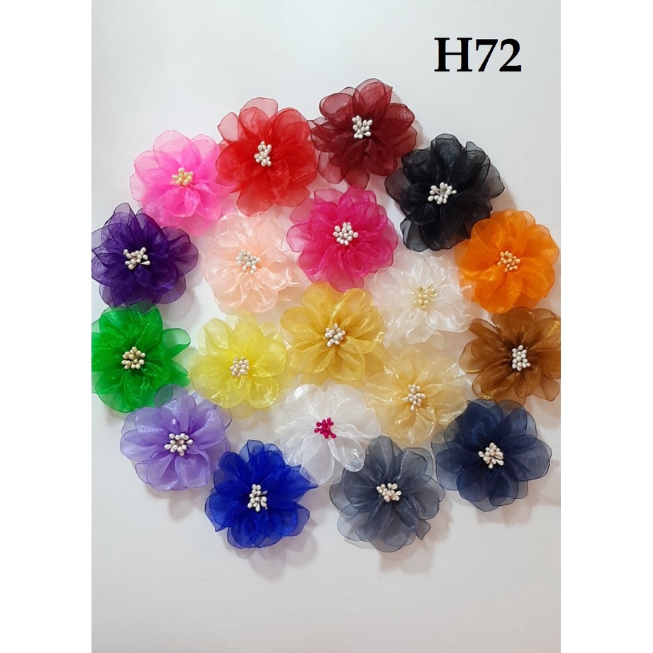 Hoa voan 7cm (H72)