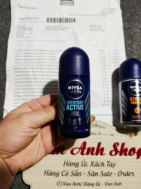 Lăn nách nam, nữ Nivea 50ml