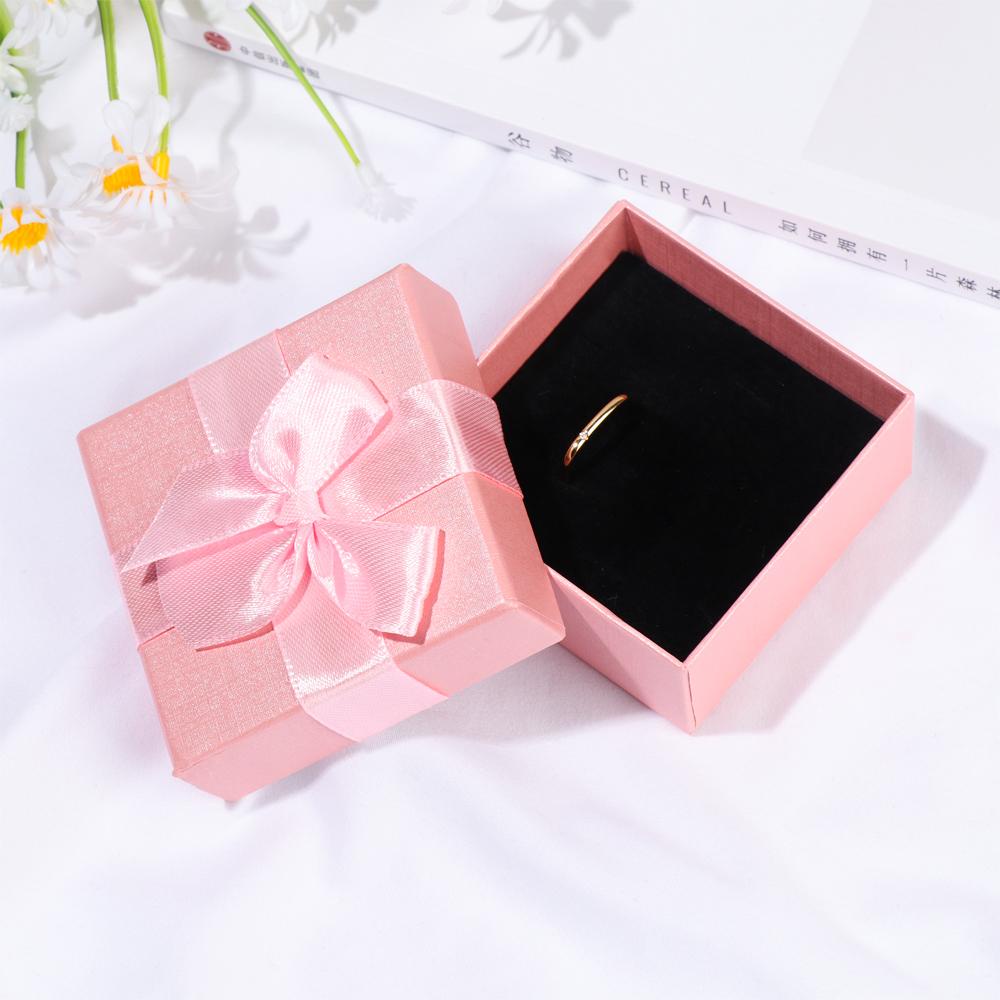 1 Hộp Quà Đựng Trang Sức Bằng Giấy