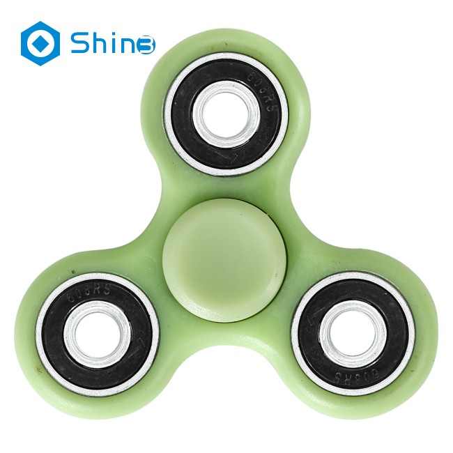 Con Quay Đồ Chơi Fidget Spinner Shin3 360 ° Phát Sáng Trong Tối Giúp Giảm Stress