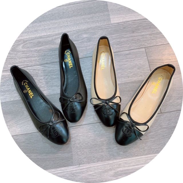 Giầy bệtmuix captoe nơ nhí HN157