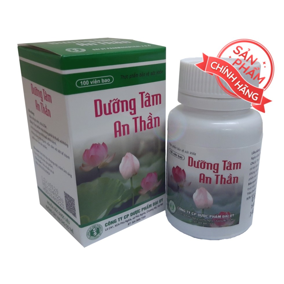 Dưỡng tâm an thần (Lọ 100 viên)