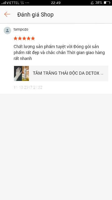 REVIEW Sản phẩm tắm ủ DETOX BLANC