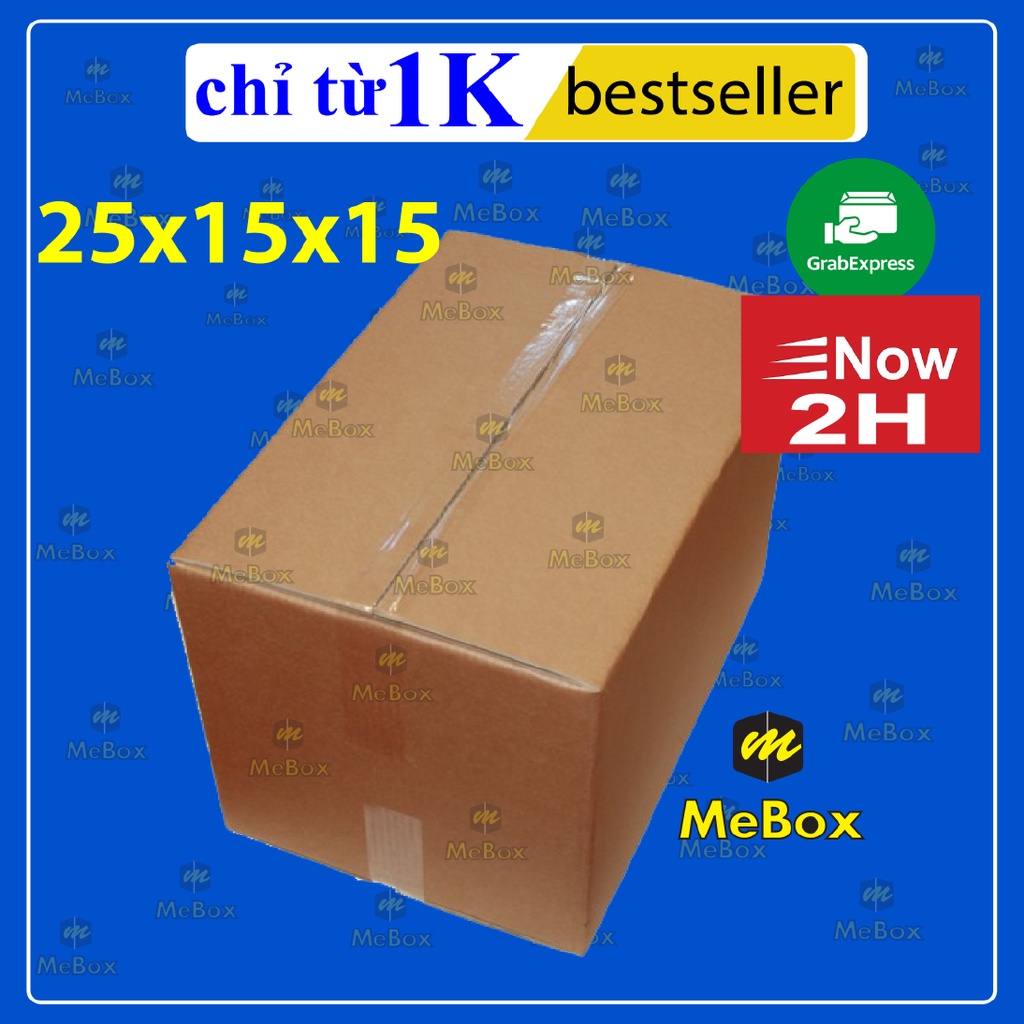 25x15x15 bộ 10 hộp carton