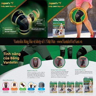 (CHÍNH HÃNG) Băng bảo vệ gối Vantelin.