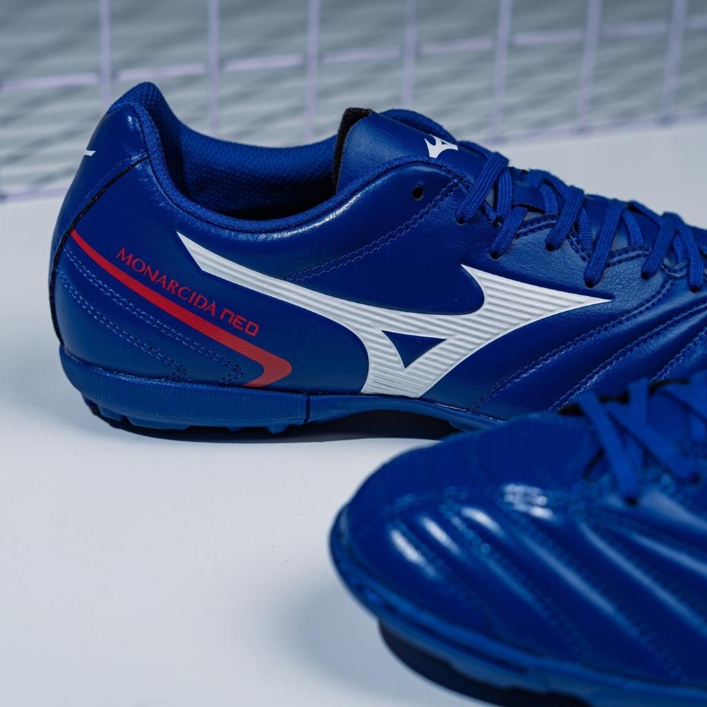 Mizuno Monarcida NEO II Select AS Màu Xanh Dương - Giày Đá Bóng Chính Hãng Đế TF