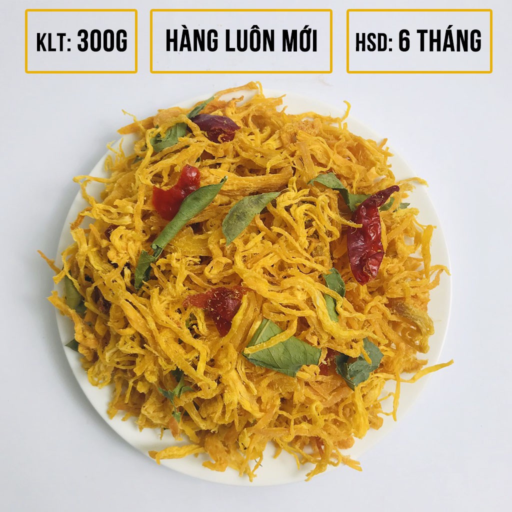 [Mã GROXUAN1 giảm 8% đơn 150K] Khô gà lá chanh Hà My hũ 300g , đồ ăn vặt Hà Nội ngon mê ly | BigBuy360 - bigbuy360.vn
