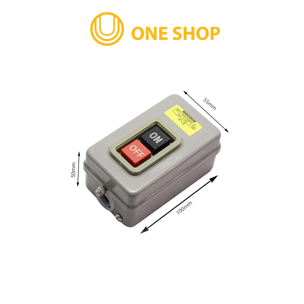 Công Tắc Nút Nhấn 3 Pha 380V BS230B