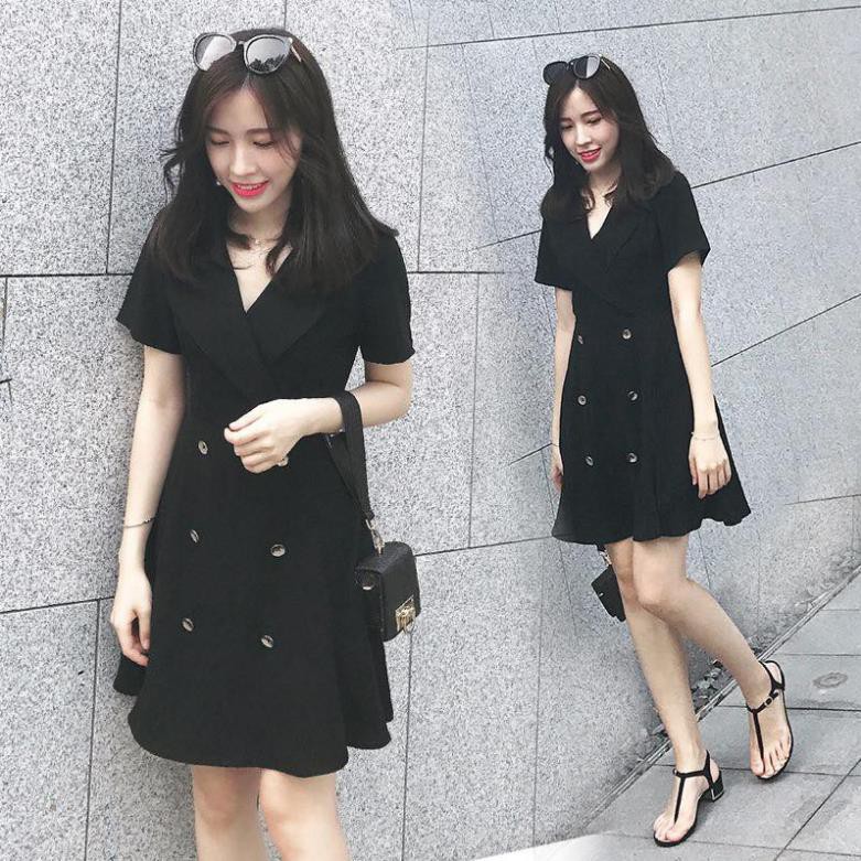 Đầm ⚡️𝐁𝐈𝐆𝐒𝐈𝐙𝐄⚡️ Váy Đen Công Sở Hay Dự Tiệc Đều Xinh !