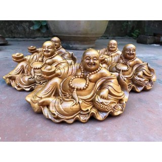 Di lặc để ô tô gỗ bách xanh thơm ngát xả 250k