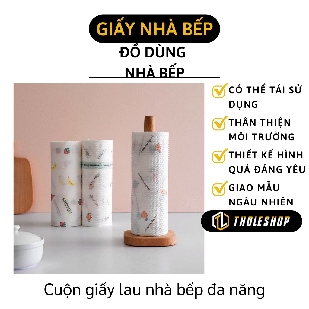 Giấy Nhà Bếp - Cuộn Giấy Lau Tay, Nhà Bếp, Chén Dĩa Siêu Dai Đa Năng Tái Sử Dụng 1024