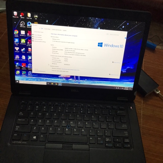 Laptop Dell 5450 Chạy i5 5300U Ram 16gb mới mua mấy tháng dùng cực ít