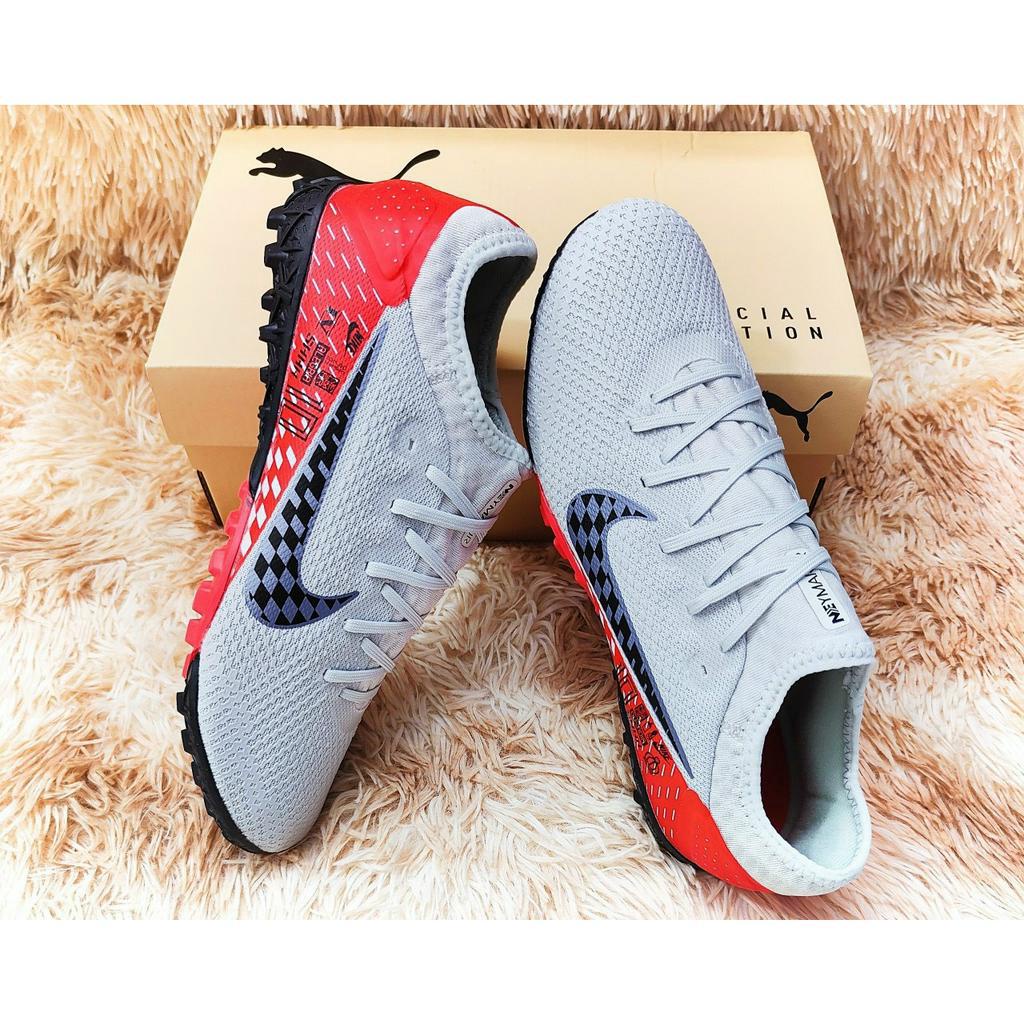 Giày Đá Bóng Mercurial Vapor 13 Pro TF Màu Đỏ Xám