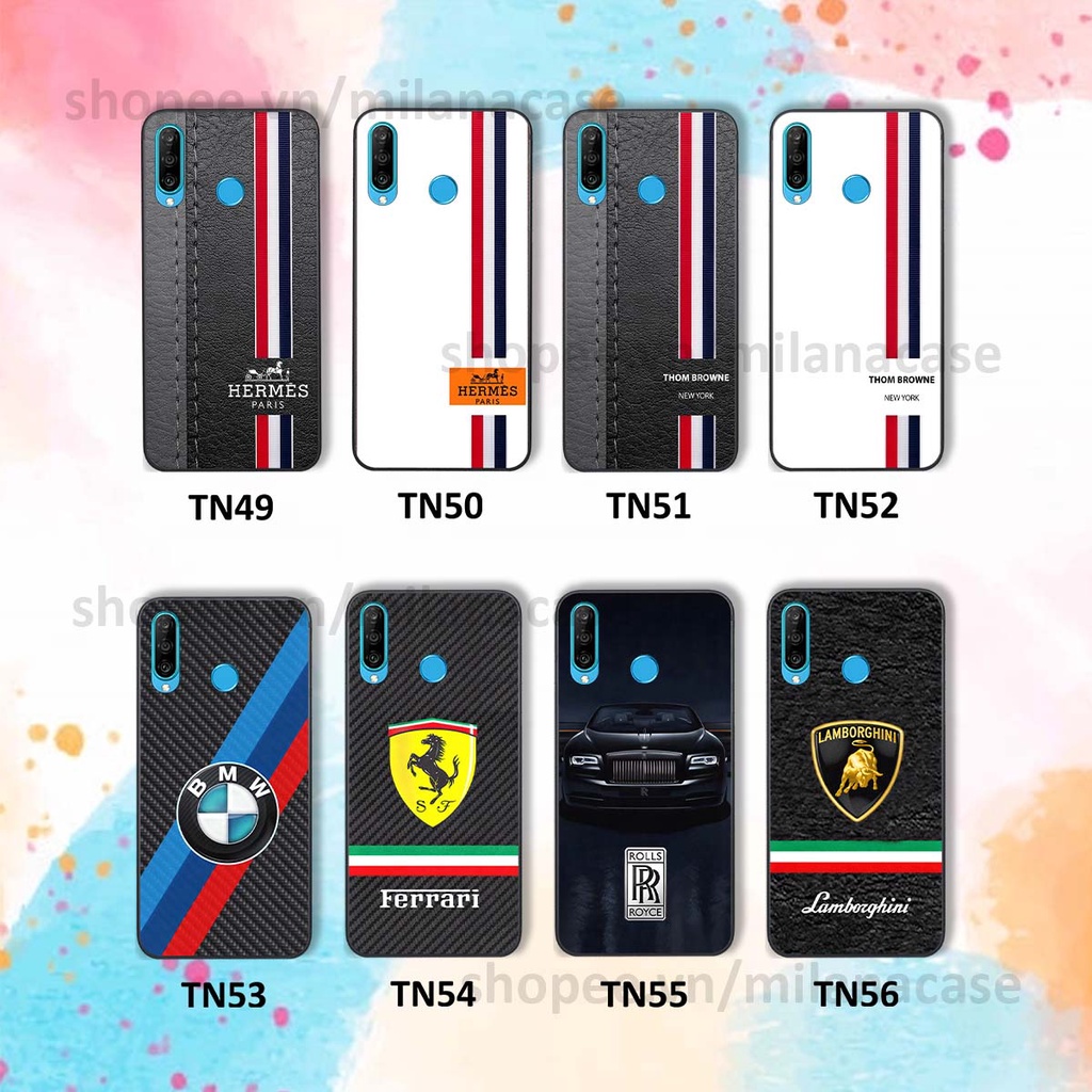 Ốp Huawei Nova 4e / P30 Lite in hình các thương hiệu nổi tiếng trẻ trung thể thao cá tính