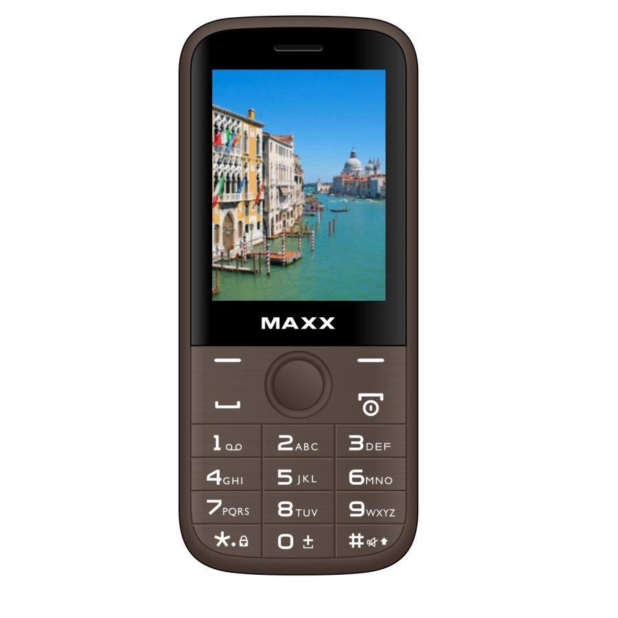 Điện Thoại Đi Động GSM MAXX N6610 Nâu - Hàng Nhập Khẩu Chính Hãng