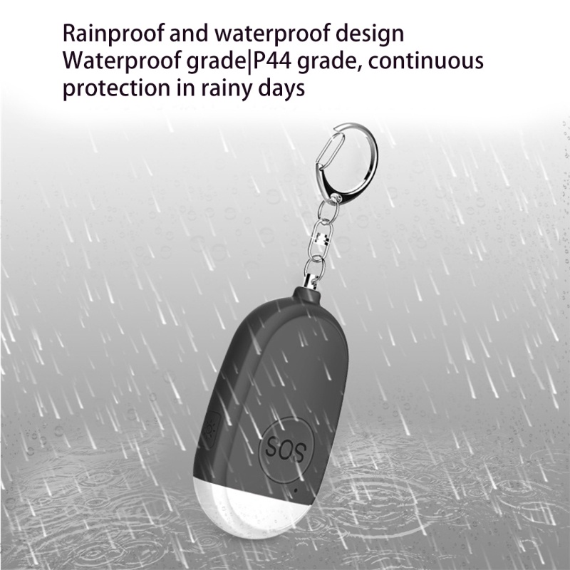 Móc Khóa Báo Động Khẩn Cấp 130dB Chống Tấn Công Cho Nữ