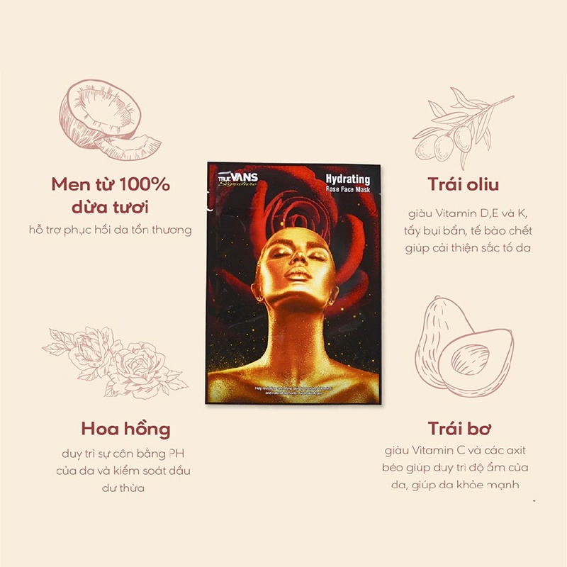 Mặt Nạ Thạch Collagen Cấp Ẩm Sâu TrueVans - Bếp Nhà CIMI