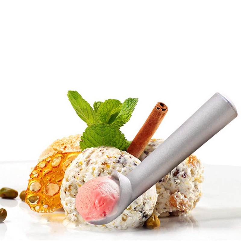 [YD]1PCS Ice Cream Scoop 18 cm Aluminum Ice Cream Scooper Non-Stick Anti-Freeze Spoon