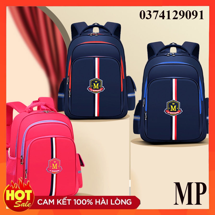 [MẪU HOT- size 40 - LỚP 1 - 4] Balo Học Sinh Nam Nữ Cao Cấp, Chống Nước Tốt, Chống Bám Bụi, Chống Gù Cho Bé nhiều ngăn