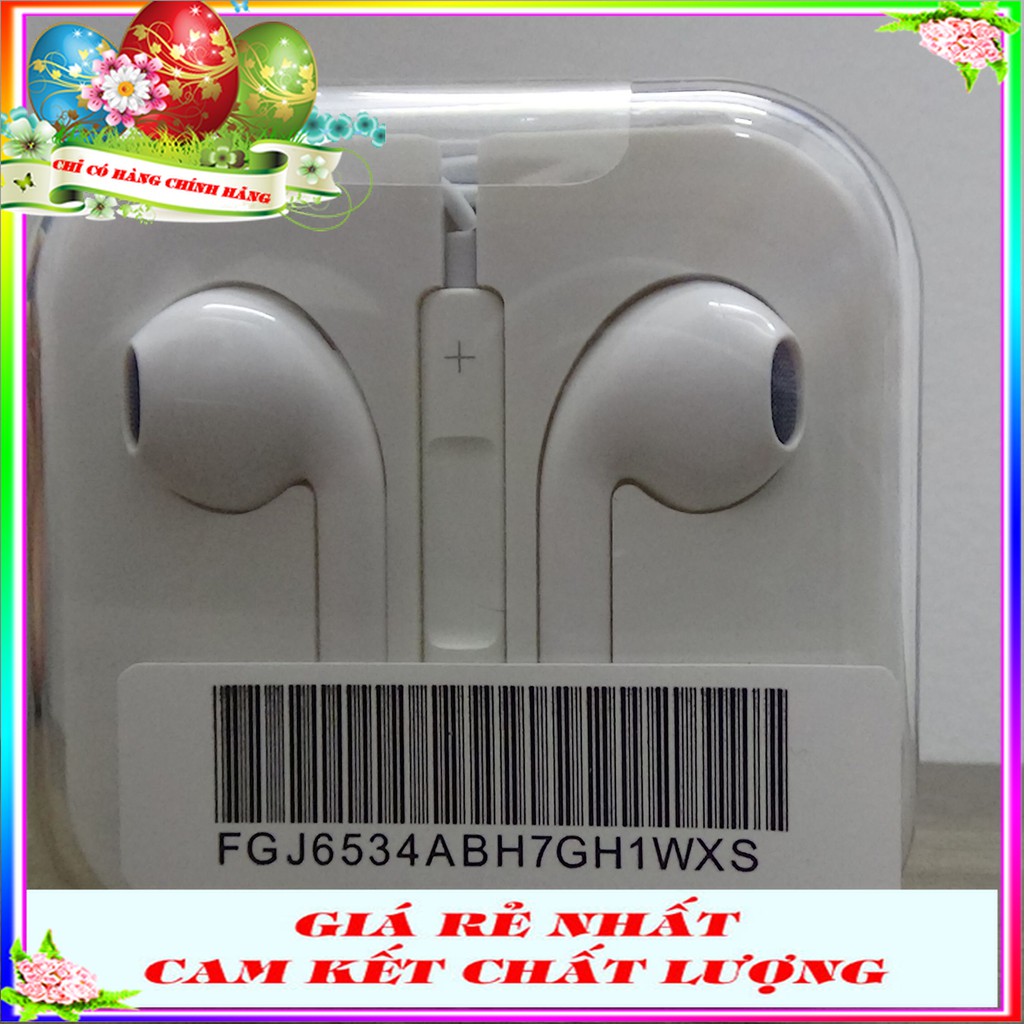 Tai nghe iPhone 5s/6/6s EarPod  ZIN Máy Chính Hãng