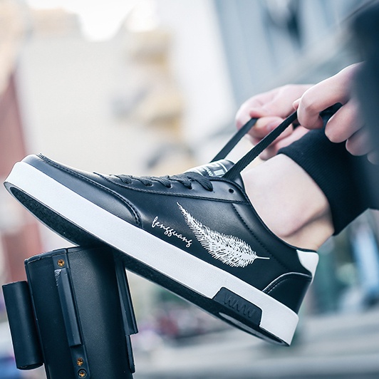 Giày Sneaker Thể Thao Nam G31 Da Cao Cấp Màu Trắng Đẹp Thời Trang Hàn Quốc Cho Học Sinh Sinh Viên A1