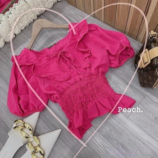 [Siêu Sale] Áo kiểu nữ LOREN cổ sen A6987